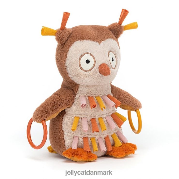 legetøj LHVJ00717 happihoop ugle flerfarvet Jellycat