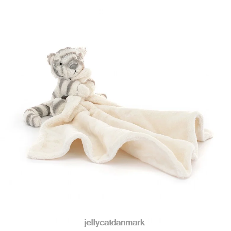 legetøj LHVJ00264 blufærdig sne tiger sutte grå og hvid Jellycat