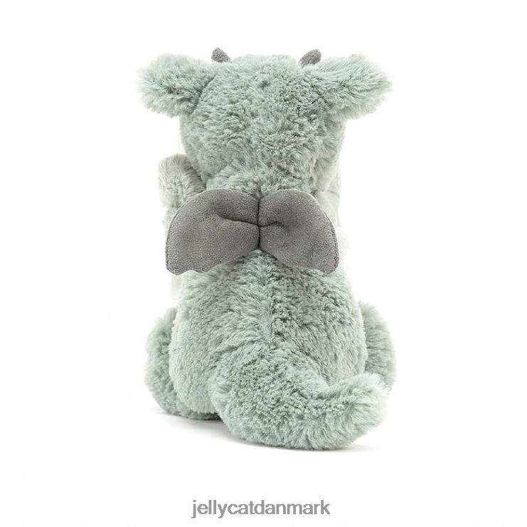 legetøj LHVJ00460 blyg drage suttegrøn Jellycat