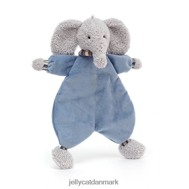 legetøj LHVJ00701 lingley elefant sut grå Jellycat