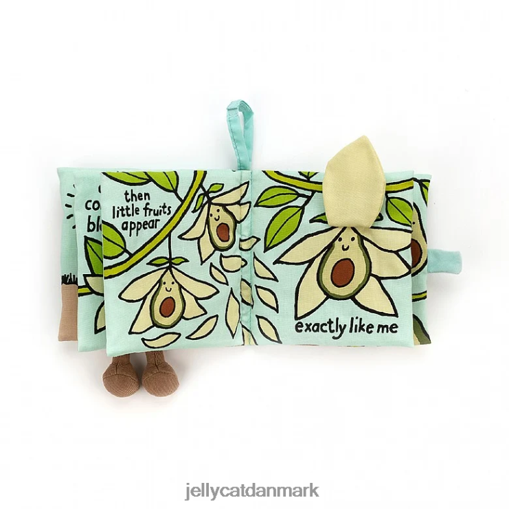 Bestil LHVJ00764 avocado stof bog flerfarvet Jellycat
