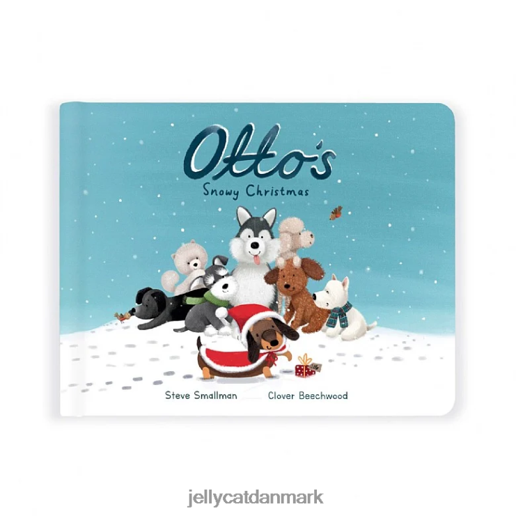Bestil LHVJ00277 Ottos sneklædte julebog i flere farver Jellycat