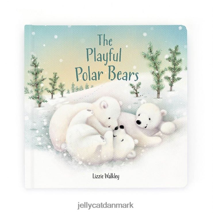 Bestil LHVJ00295 de legesyge isbjørne bog flerfarvet Jellycat
