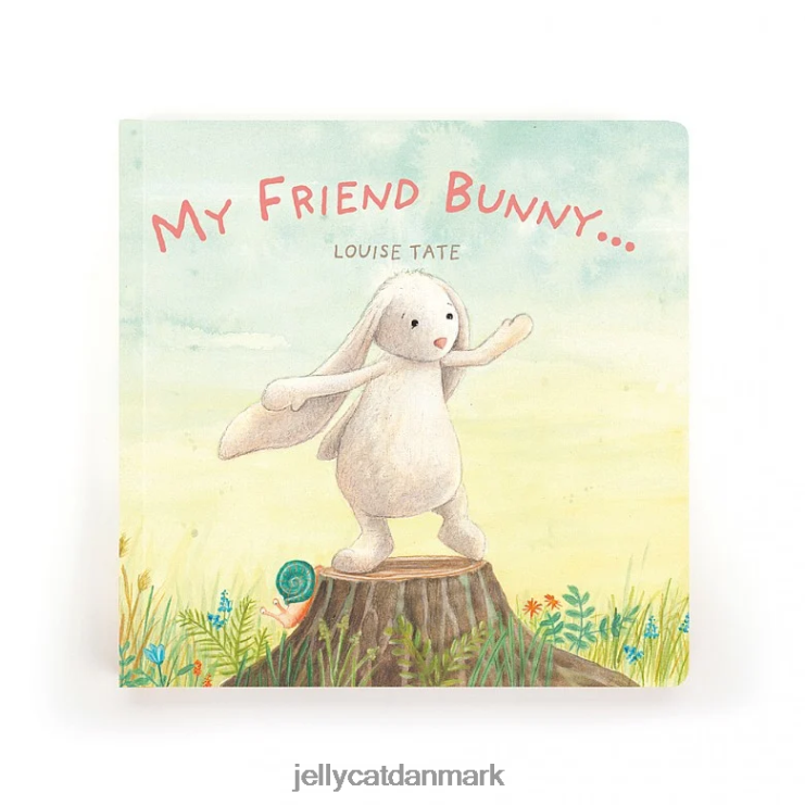 Bestil LHVJ00682 min ven kanin bog flerfarvet Jellycat