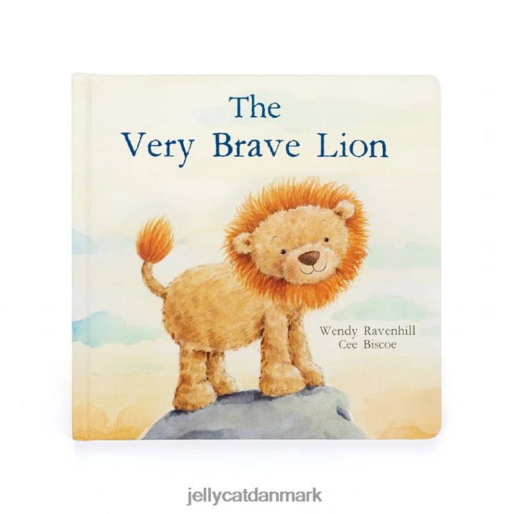 Bestil LHVJ00698 den meget modige løvebog flerfarvet Jellycat