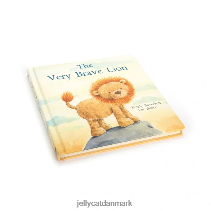Bestil LHVJ00698 den meget modige løvebog flerfarvet Jellycat
