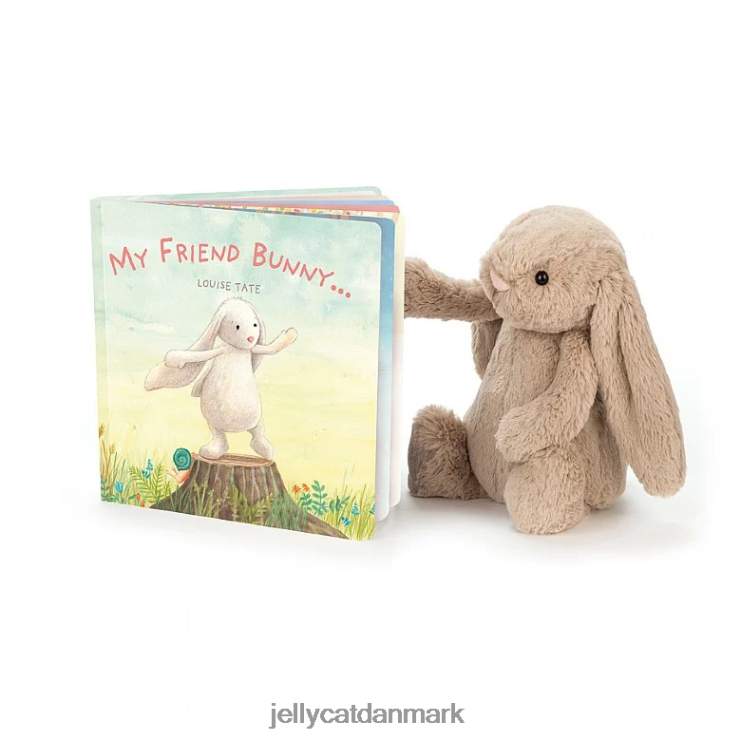 Bestil LHVJ00704 min ven bunny bog og bashful bunny beige Jellycat