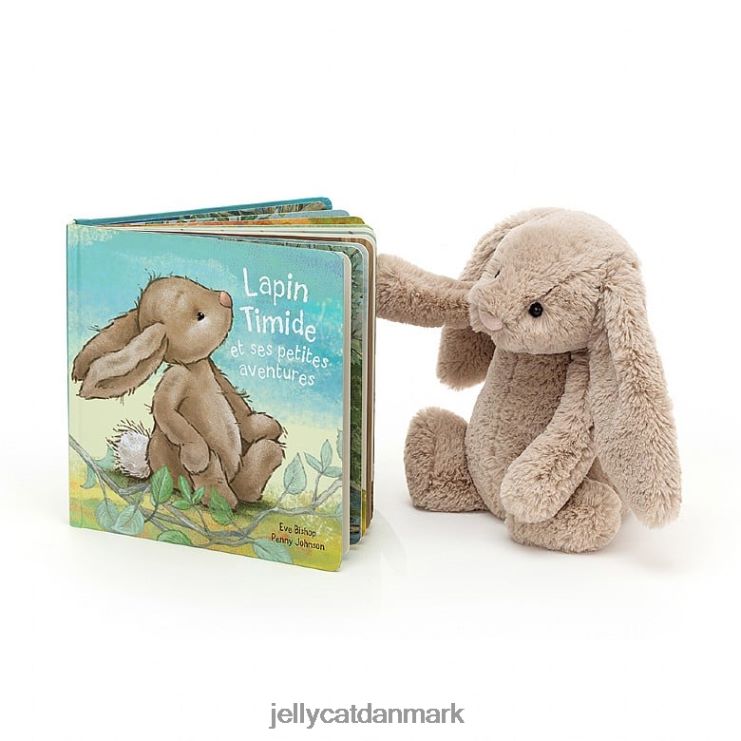 Bestil LHVJ00706 lapin timide et ses petites aventures & bashful bunny beige Jellycat