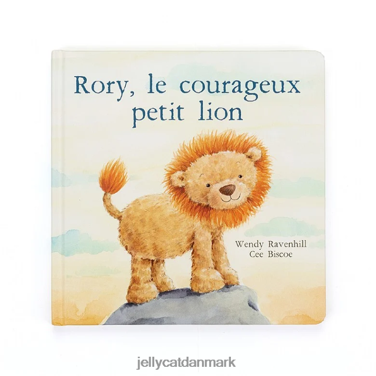 Bestil LHVJ00708 rory le courageux petit lion livre (den meget modige løve) flerfarvet Jellycat