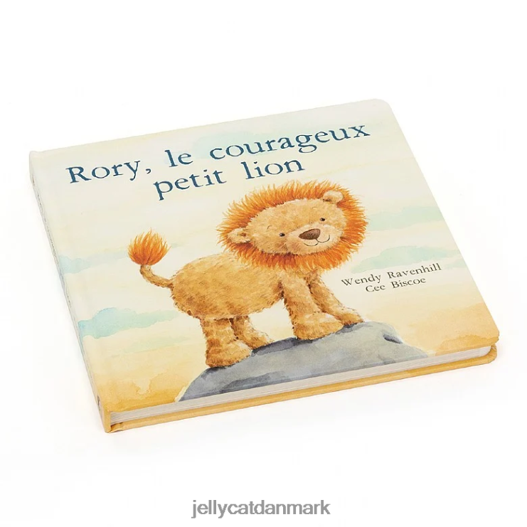Bestil LHVJ00708 rory le courageux petit lion livre (den meget modige løve) flerfarvet Jellycat