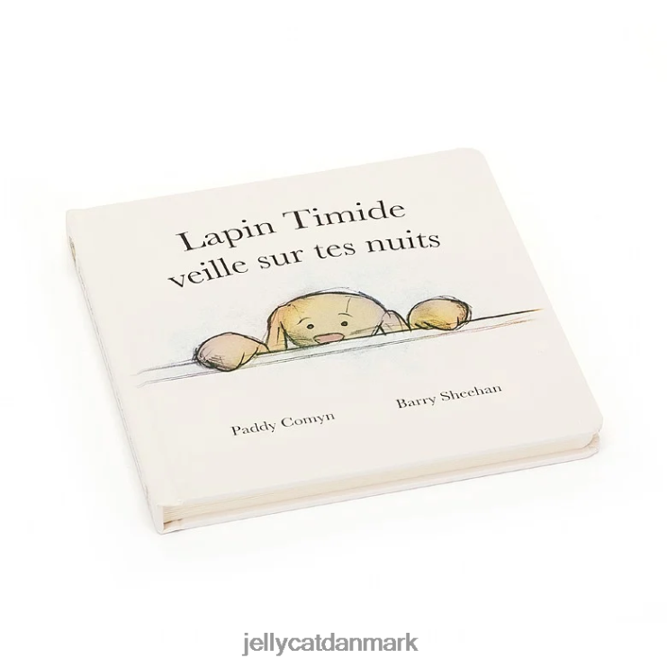 Bestil LHVJ00716 lapin timide veille sur tes nuits livre (den magiske kanin) flerfarvet Jellycat