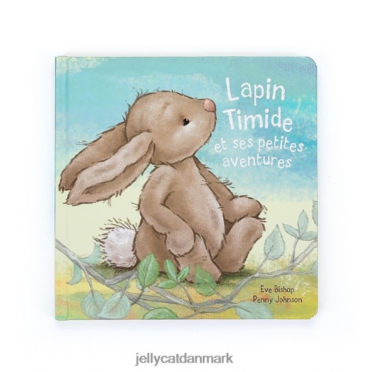 Bestil LHVJ00718 lapin timide et ses petites aventures livre (lille mig) multi-colour Jellycat