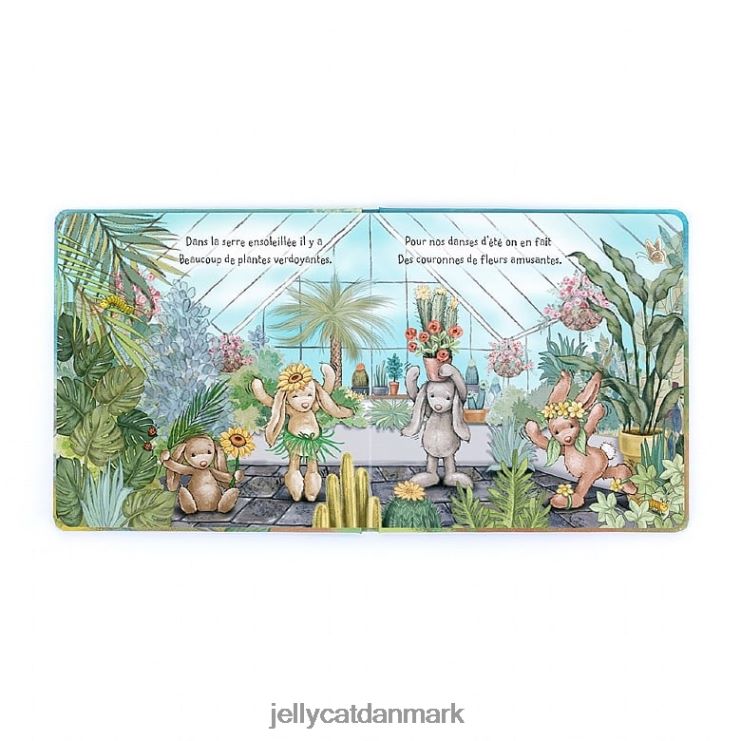 Bestil LHVJ00718 lapin timide et ses petites aventures livre (lille mig) multi-colour Jellycat