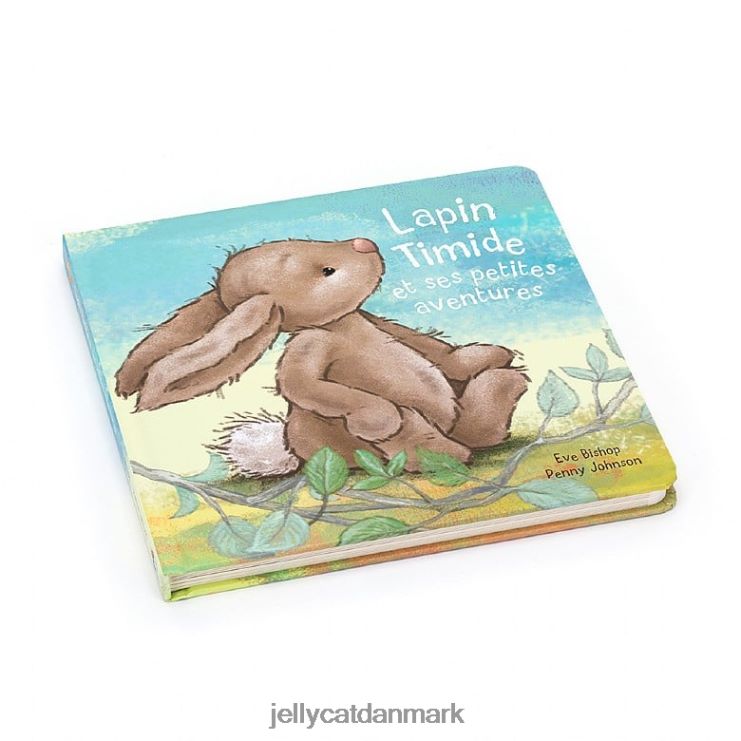 Bestil LHVJ00718 lapin timide et ses petites aventures livre (lille mig) multi-colour Jellycat
