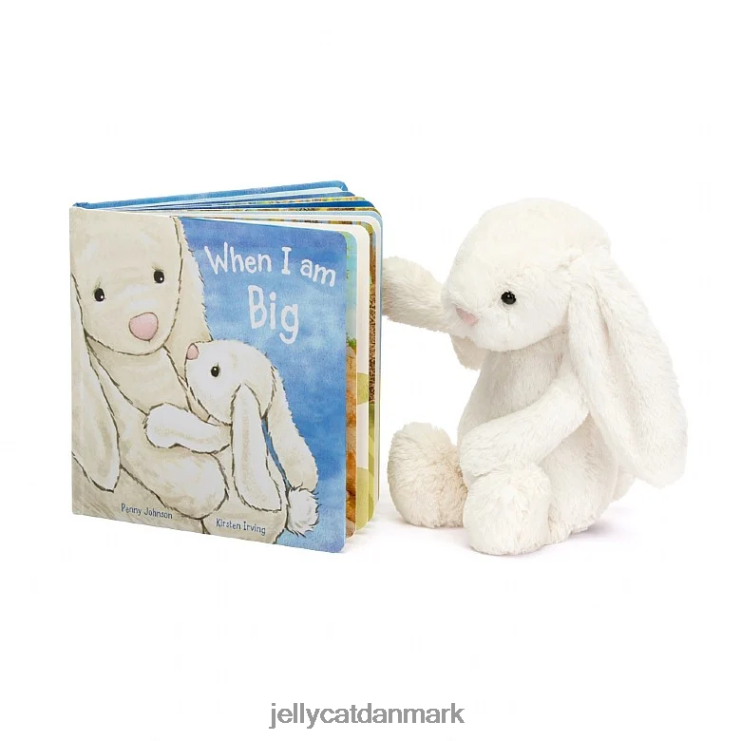 Bestil LHVJ00734 når jeg er stor bog og blufærdig kanincreme Jellycat