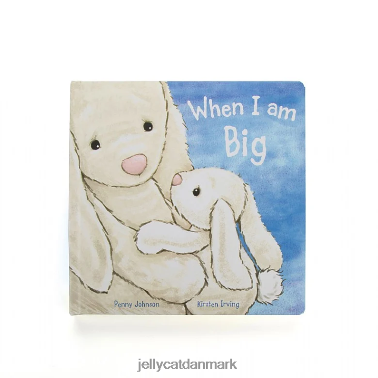 Bestil LHVJ00734 når jeg er stor bog og blufærdig kanincreme Jellycat