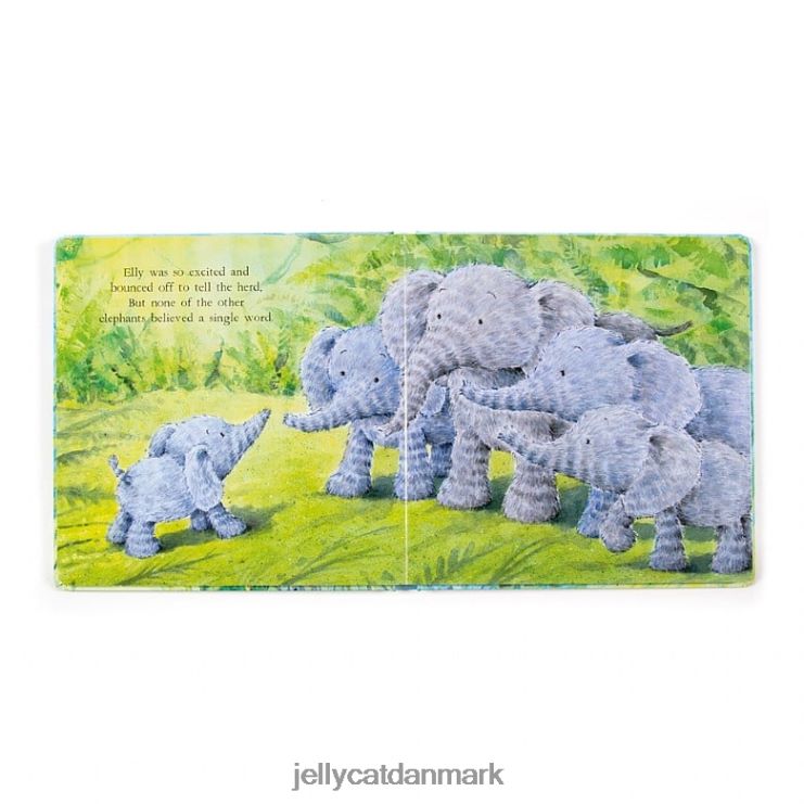 Bestil LHVJ00740 elefanter kan ikke flyve bog multi-farve Jellycat
