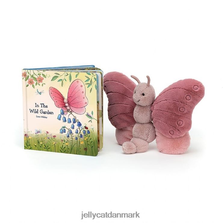 Bestil LHVJ00783 i den vilde havebog og beatrice sommerfugl pink Jellycat
