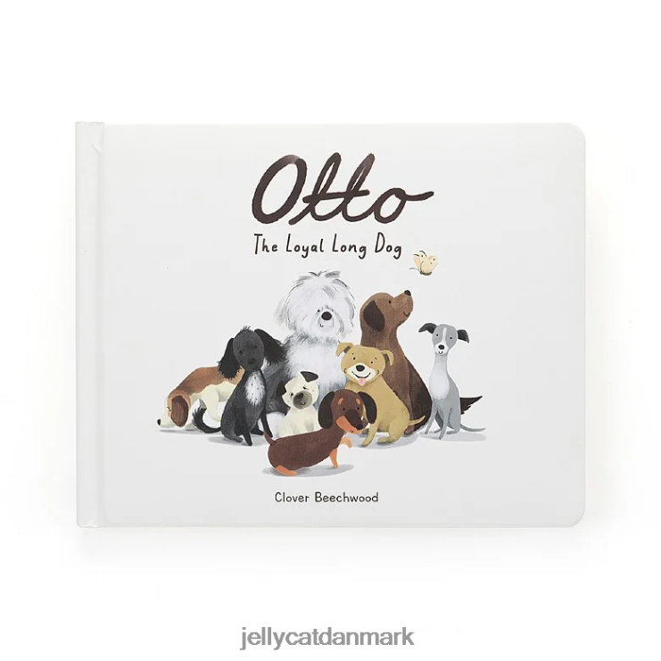 Bestil LHVJ00799 otto den loyale lange hundebog flerfarvet Jellycat