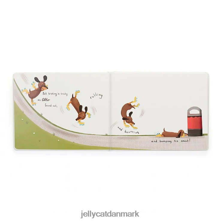 Bestil LHVJ00799 otto den loyale lange hundebog flerfarvet Jellycat