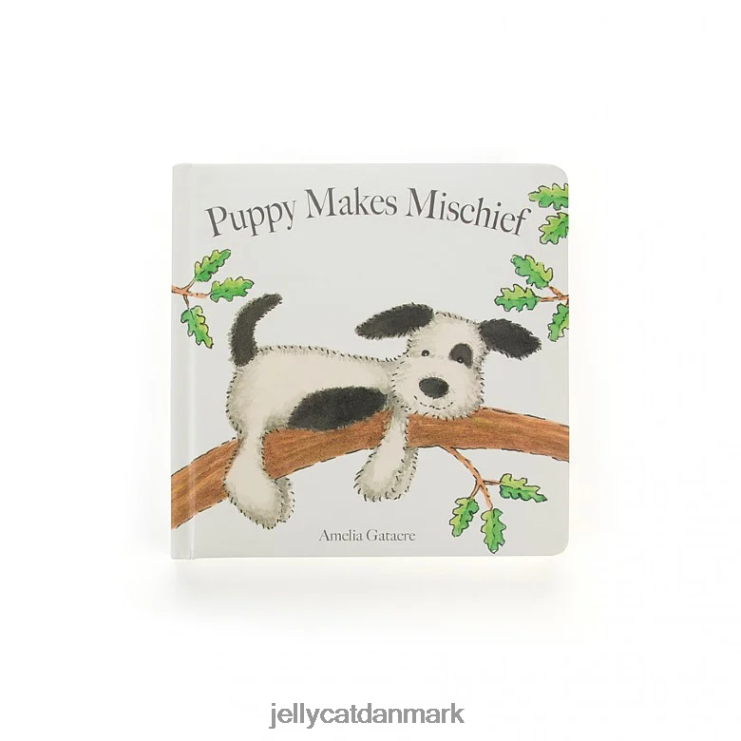 Bestil LHVJ00805 hvalp laver fortræd bog flerfarvet Jellycat