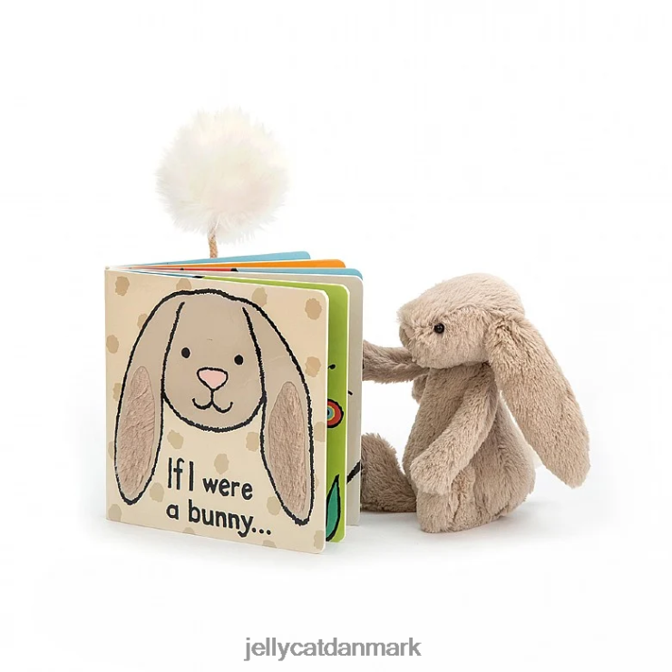 Bestil LHVJ00711 hvis jeg var en kaninbog og blufærdig kaninbeige Jellycat