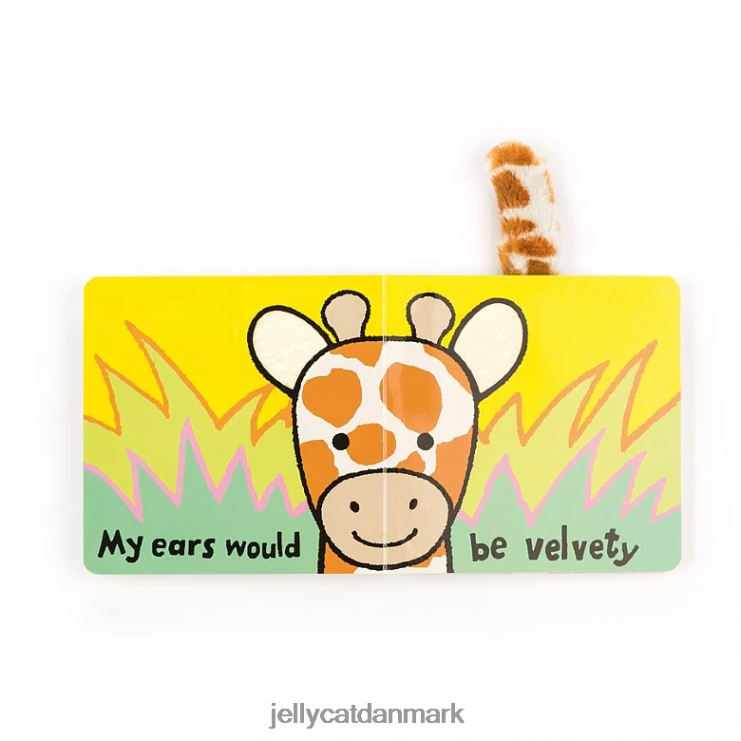 Bestil LHVJ00722 hvis jeg var en flerfarvet girafbog Jellycat