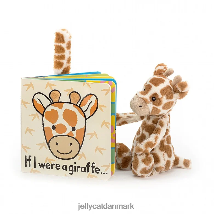 Bestil LHVJ00733 hvis jeg var en girafbog og blufærdig girafappelsin Jellycat