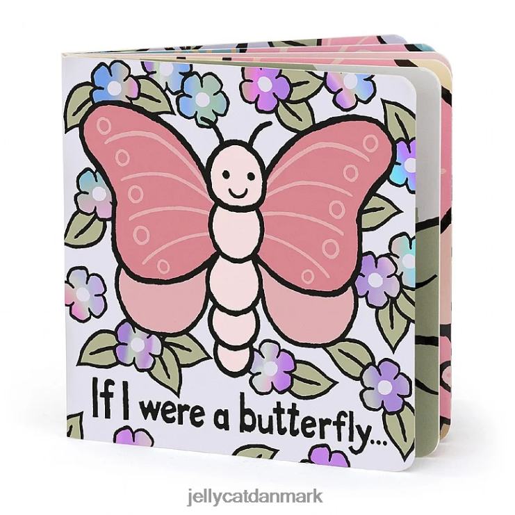 Bestil LHVJ00756 hvis jeg var en flerfarvet sommerfuglebog Jellycat