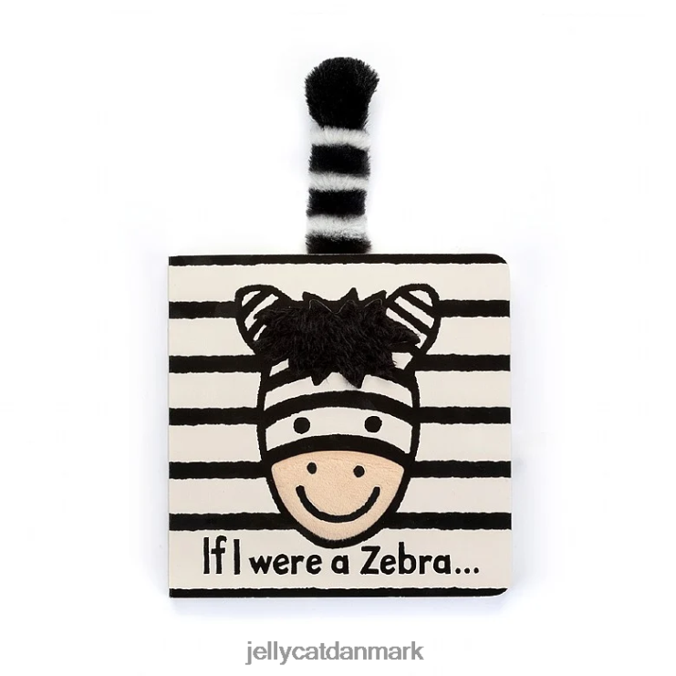 Bestil LHVJ00776 hvis jeg var en multifarvet zebratavlebog Jellycat