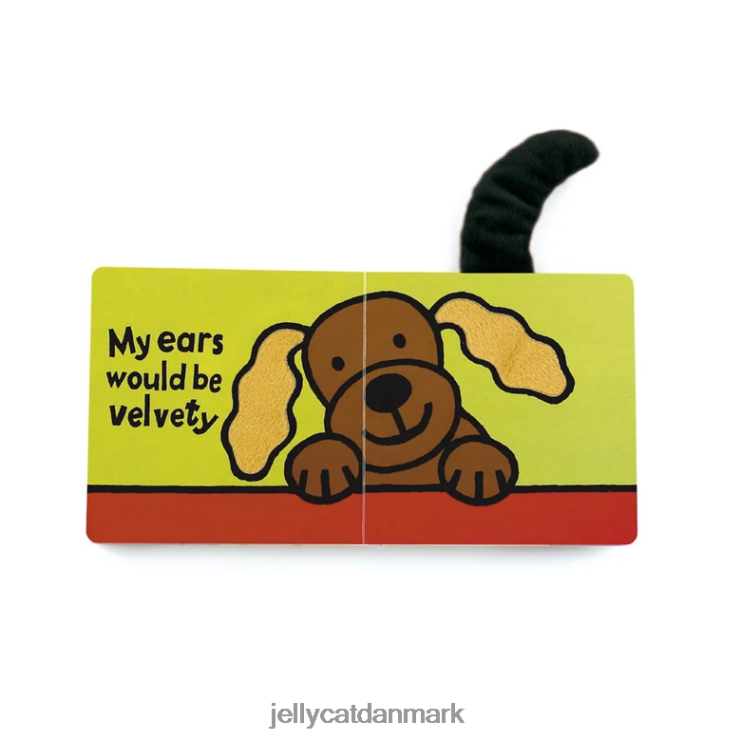 Bestil LHVJ00790 hvis jeg var en hvalp bog sort og hvid Jellycat