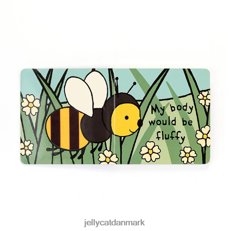 Bestil LHVJ00795 hvis jeg var en bi-bog og blufærdig bi multi-farve Jellycat