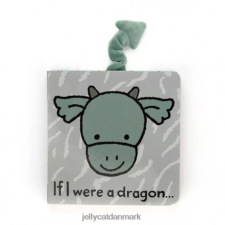 Bestil LHVJ00801 hvis jeg var en flerfarvet dragebog Jellycat