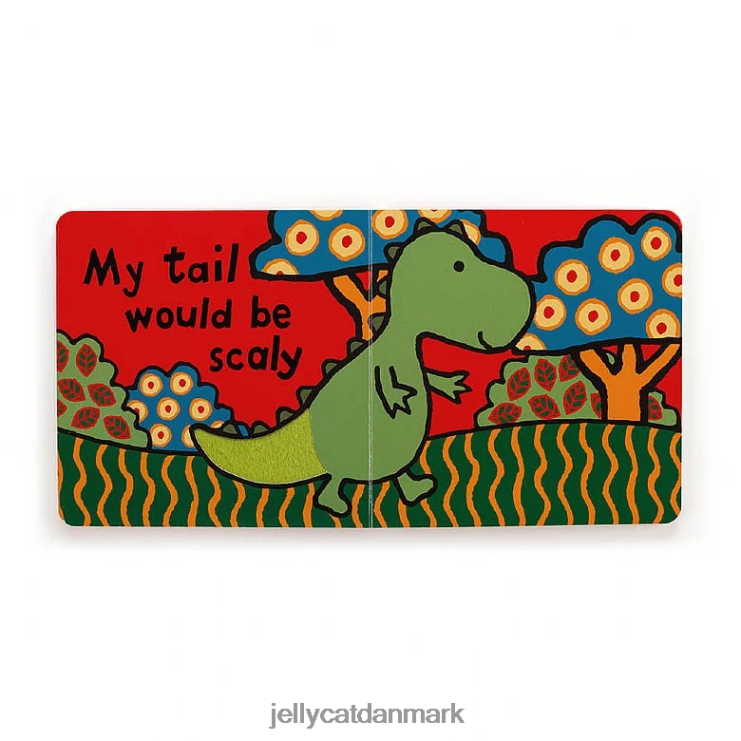 Bestil LHVJ00802 hvis jeg var en flerfarvet dinosaurbog Jellycat