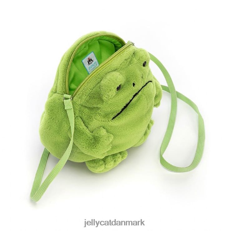 taske LHVJ00118 ricky rain frø taske grøn Jellycat