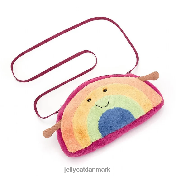taske LHVJ00190 underholdende regnbuetaske i flere farver Jellycat