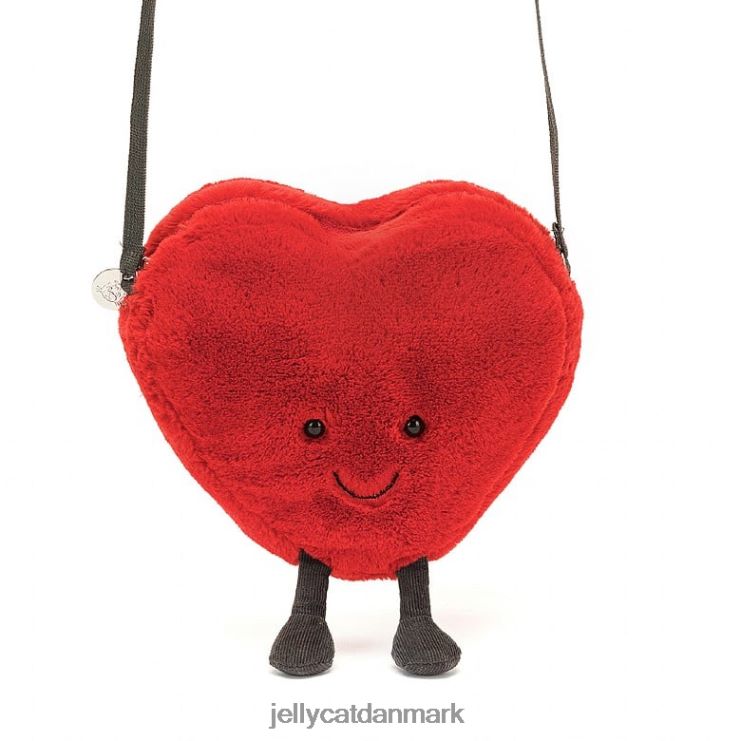 taske LHVJ00230 fornøjelig hjertetaske rød Jellycat
