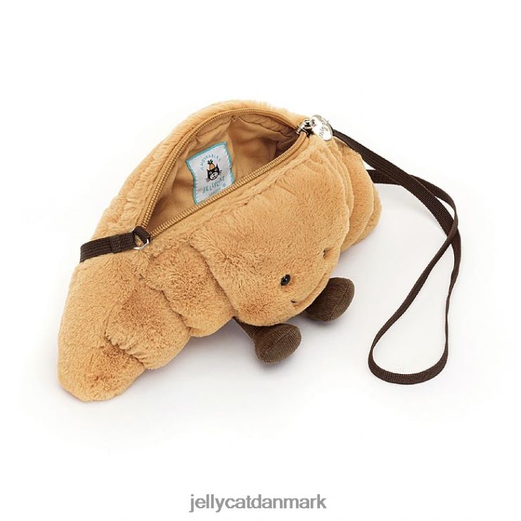 taske LHVJ0065 underholdende croissant taske beige Jellycat