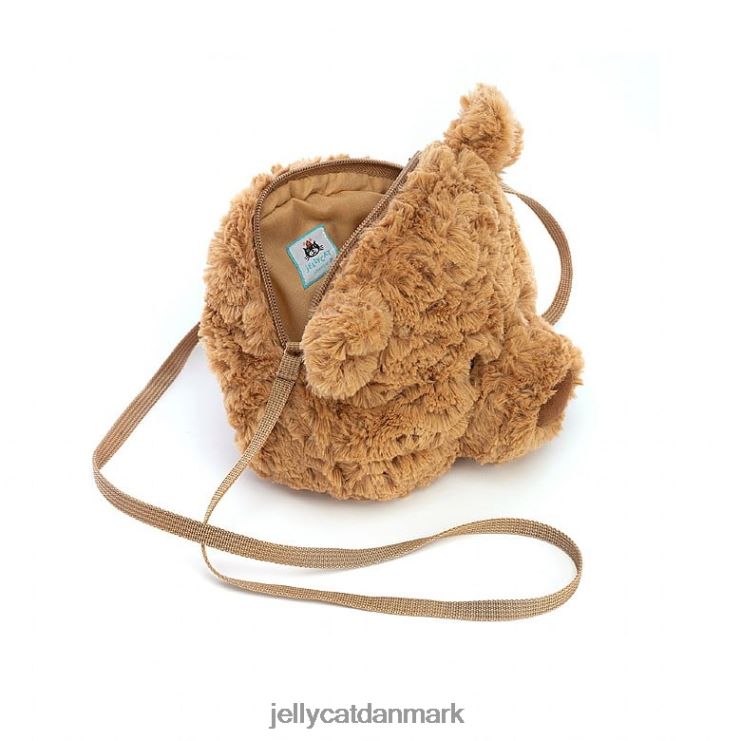 taske LHVJ00670 bartholomew bear taske brun Jellycat