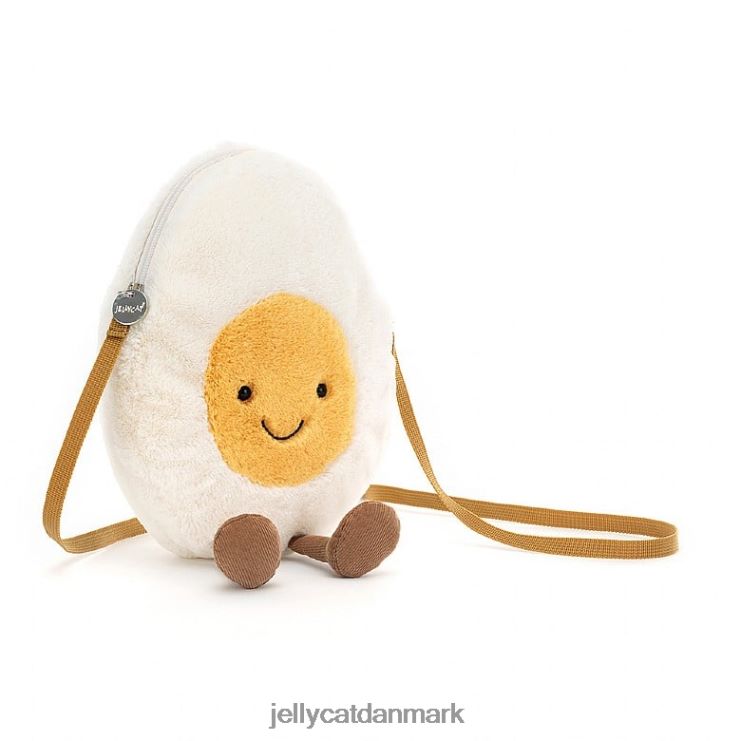 taske LHVJ0099 underholdende glad kogt æg pose creme Jellycat