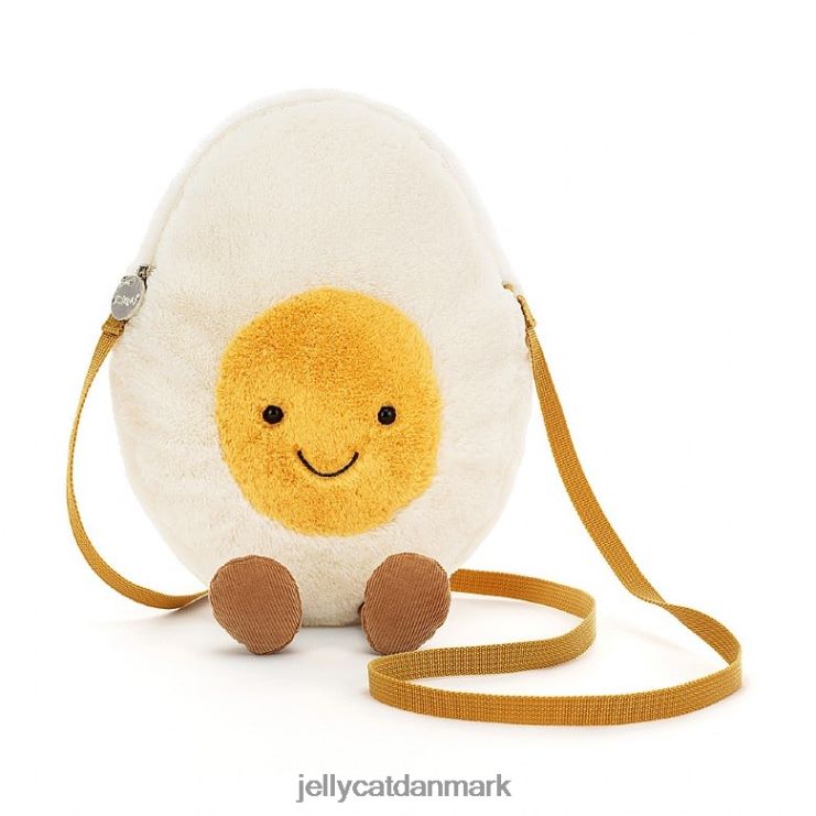 taske LHVJ0099 underholdende glad kogt æg pose creme Jellycat
