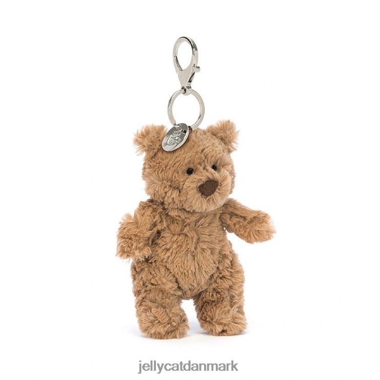 tilbehør LHVJ0015 bartholomew bear taske charm brun Jellycat