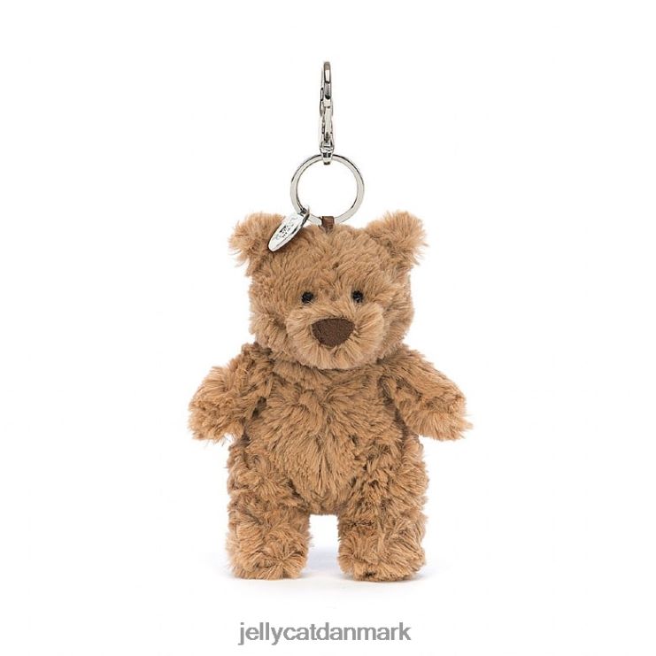 tilbehør LHVJ0015 bartholomew bear taske charm brun Jellycat