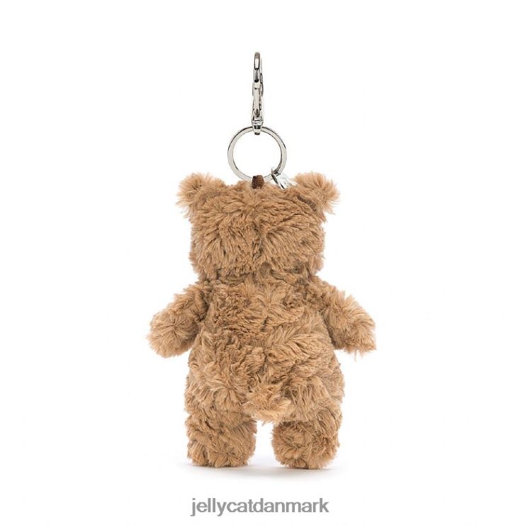 tilbehør LHVJ0015 bartholomew bear taske charm brun Jellycat