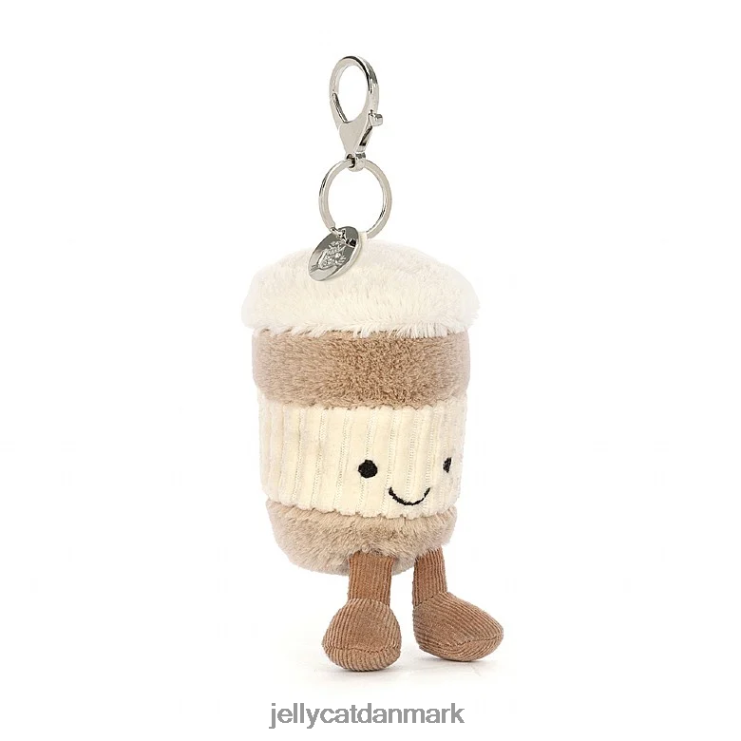 tilbehør LHVJ0034 underholdende kaffe-to-go taske charme beige Jellycat
