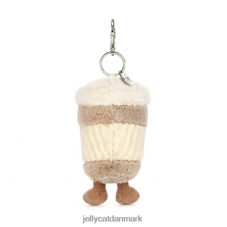 tilbehør LHVJ0034 underholdende kaffe-to-go taske charme beige Jellycat