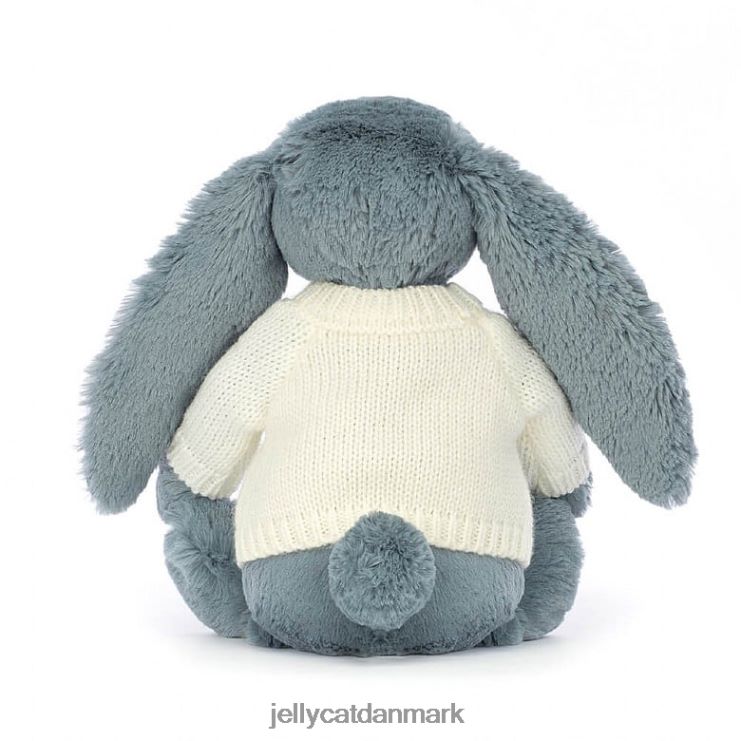 legetøj LHVJ00331 blossom dusky med personlig cremetrøje blå Jellycat