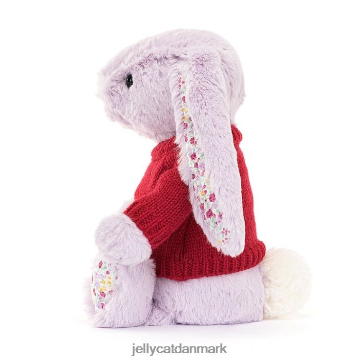 legetøj LHVJ00399 blomstrende jasminkanin med personlig rød bluse Jellycat