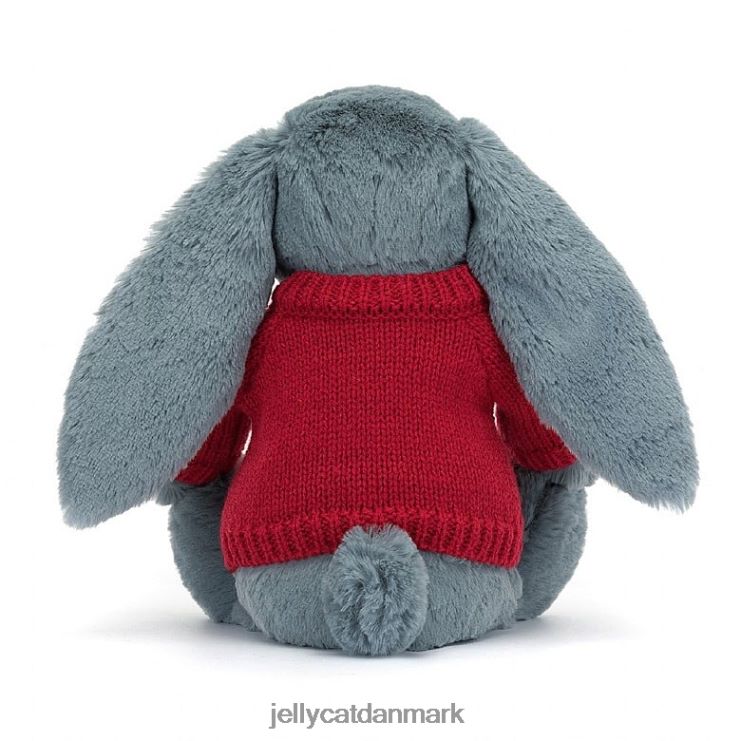 legetøj LHVJ00474 blomstrende dusky bunny med personlig rød bluse Jellycat