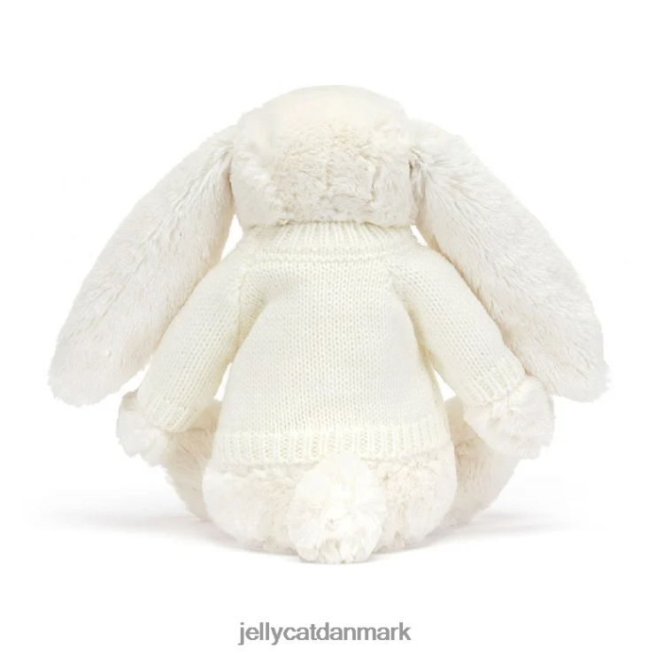 legetøj LHVJ00594 blomstrende kanin med personlig jumpercreme Jellycat